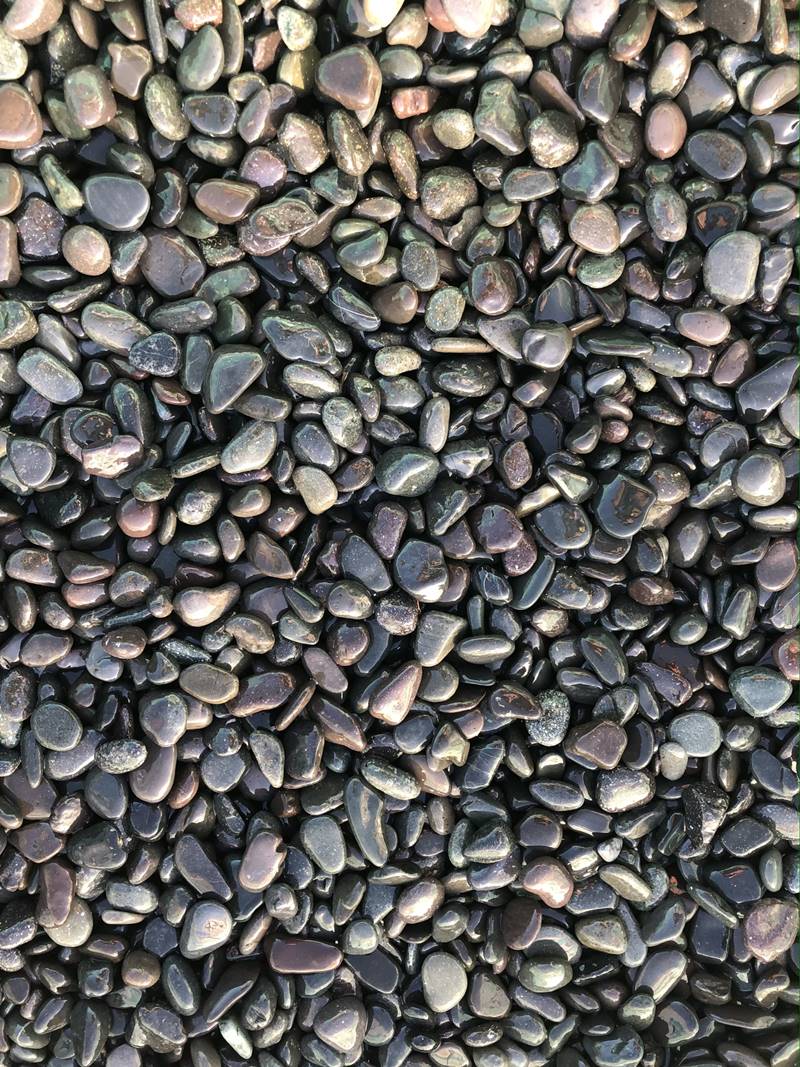 Mini Black Pebbles